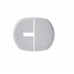 Kermi Cache pour pied de console, blanc ZB00290001