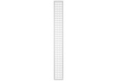 Kermi top grille Profil type 11/12, longueur 600 mm ZA00160003