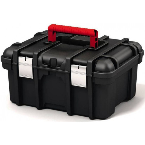 KETER POWER 16" Boîte a outils 42x33x21 cm noir/rouge 17191708