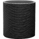 KETER SMALL CYLINDER Pot, 28 x 28 x 28,3 cm, rotin, anthracite 17197833