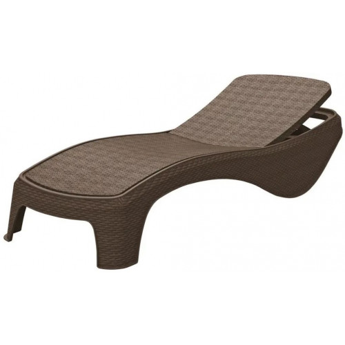 KETER ATLANTIC Chaise longue, 197 x 74 x 36 cm, cappuccino 17199231