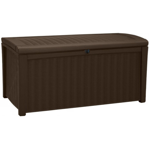 KETER BORNEO 416L Coffre de rangement 129,5 x 70 x 62,5 cm, marron 17197731