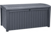 KETER BORNEO 416L Coffre de rangement 129,5 x 70 x 62,5 cm, anthracite 17197731