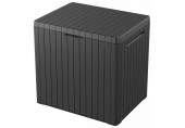 KETER CITY BOX 113L Coffre de rangement 57,8 x 44 x 55 cm, graphite 17208324