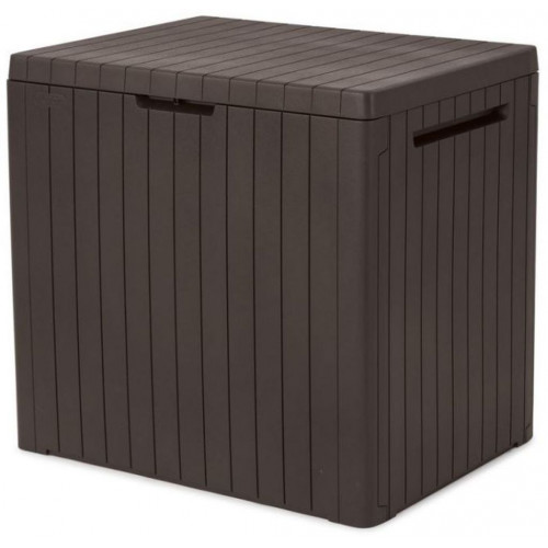 KETER CITY BOX 113L Coffre de rangement 57,8 x 44 x 55 cm, marron 17208324