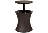 KETER COOL BAR ROTIN Table de cocktail, marron 17194548