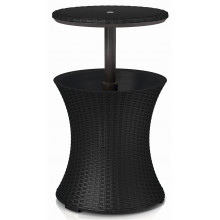 KETER COOL BAR ROTIN Table de cocktail, anthracite 17194548