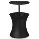KETER COOL BAR ROTIN Table de cocktail, anthracite 17194548