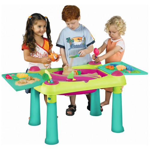 KETER CREATIVE FUN TABLE Table de jeu, vert/violet 17184058 KETER CREATIVE FUN TABLE Table de jeu, vert/violet 17184058