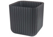 KETER CUBE PLANTER L Pot, 39,5 x 39,5 x 39,5 cm, anthracite 17201220