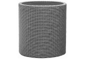 KETER SMALL CYLINDER Pot, 28 x 28 x 28,3 cm, rotin, gris 17197833