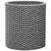 KETER SMALL CYLINDER Pot, 28 x 28 x 28,3 cm, rotin, gris 17197833