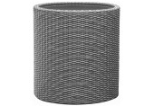 KETER MEDIUM CYLINDER Pot, 36 x 36 x 37,3 cm, rotin, gris 17197835