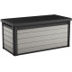 KETER DENALI DUOTECH 570L Coffre de rangement 151,7 x 72,5 x 70 cm, gris 17205943