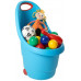 KETER KIDDIES GO Chariot a jouets, bleu 17183001