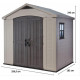 KETER FACTOR 8 x 6 Abri de jardin, 256,5 x 182 x 243 cm 17197897