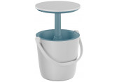 KETER GO BAR Glaciere table, 37 x 60 cm, blanc/bleu 17209508
