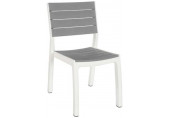 KETER HARMONY Chaise, 47 x 60 x 86 cm, blanc/gris 17201232