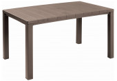 KETER JULIE Table de jardin, 147 x 90 x 74,5 cm, cappuccino 17209495