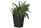 KETER RATTAN PLANTER M 55,4L Pot moyen, 38,5 x 57 cm, anthracite 17192301