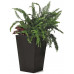 KETER RATTAN PLANTER L 144,8L Pot grand, 53 x 73 cm, anthracite 17192302