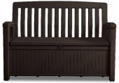 KETER PATIO BENCH 227L Banc de rangement 138,6 x 63,5 x 88 cm, marron 17202690