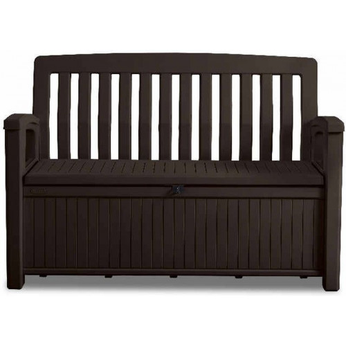 KETER PATIO BENCH 227L Banc de rangement 138,6 x 63,5 x 88 cm, marron 17202690