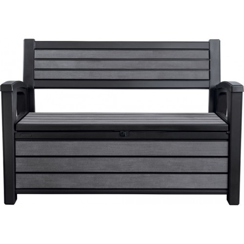 KETER HUDSON STORAGE BENCH 227L Banc de rangement, graphite 17204490