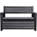 KETER HUDSON STORAGE BENCH 227L Banc de rangement, graphite 17204490