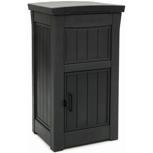 KETER PARCEL DROP BOX Boîte de réception pour colis 62,1 x 53,9 x 112 cm, graphite 172095