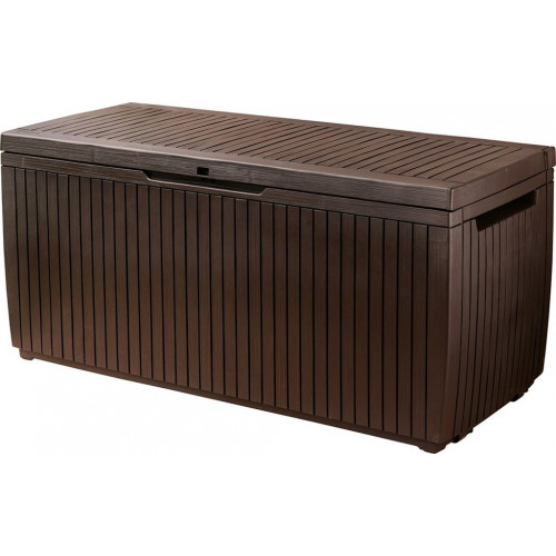 KETER SPRINGWOOD 305L Coffre de rangement 123 x 53,5 x 57 cm, marron 17202378