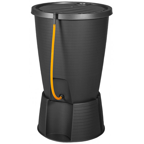 KETER INDIGO 200L Baril de récupération d'eau de pluie, graphite 17185303