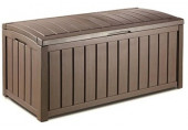 KETER GLENWOOD 390L Coffre de rangement 128 x 65 x 61 cm, marron 17193522