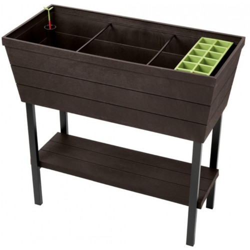 KETER URBAN BLOOMER 48L Bac a fleurs, 82 x 37,3 x 78 cm, brun 17202940 KETER URBAN BLOOMER 48L Bac a fleurs, 82 x 37,3 x 78 cm, brun 17202940