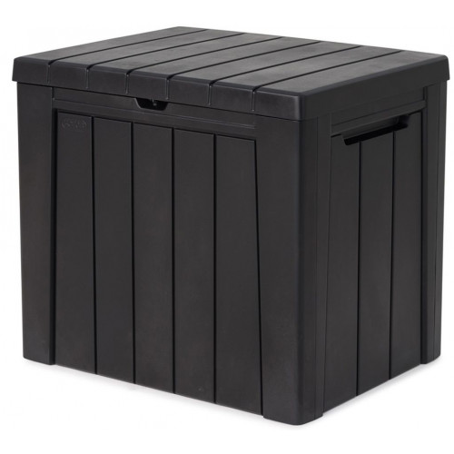 KETER URBAN BOX 113L Coffre de rangement 59,6 x 46 x 53 cm, marron 17208013