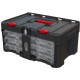 KETER Stack'N'Roll Box avec trois organiseurs 48,1 x 33,2 x 23,3 cm 17210831