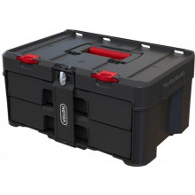 KETER Stack'N'Roll Boîte a outils avec deux tiroirs 48,1 x 33,2 x 23,3 cm 17210832