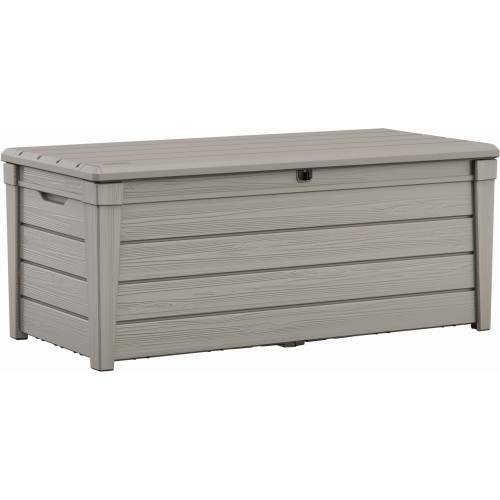 KETER BRIGHTWOOD 454L Coffre de rangement 145 x 69,7 x 60,3 cm, beige 17194454 KETER BRIGHTWOOD 454L Coffre de rangement 145 x 69,7 x 60,3 cm, beige 17194454