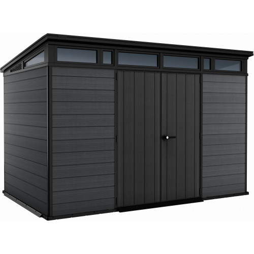 VENTE D'OCCASION KETER CORTINA 11 x 7 Abri de jardin, 342 x 218 x 226 cm, gris 17213212