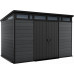 VENTE D'OCCASION KETER CORTINA 11 x 7 Abri de jardin, 342 x 218 x 226 cm, gris 17213212