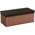 KETER DARWIN 380L Coffre de rangement 142,5 x 65,3 x 54,5 cm, marron 17211691