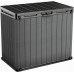 KETER DARWIN 1150L Coffre de jardin, 141 x 82 x 120 cm, gris 17213243