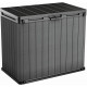 KETER DARWIN 1150L Coffre de jardin, 141 x 82 x 120 cm, gris 17213243