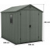 KETER DARWIN 6 x 8 Abri de jardin, 190 x 244 x 221 cm, vert 17210355