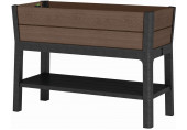 KETER DARWIN ELEVATED PRO 110L Bac a fleurs, 113 x 47,5 x 79,8 cm, marron 17211713
