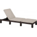 KETER DAYTONA DELUXE Chaise longue, 195 x 65 x 25,5 cm, marron 17211632