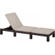 KETER DAYTONA DELUXE Chaise longue, 195 x 65 x 25,5 cm, marron 17211632