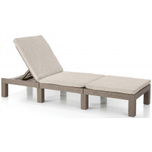 KETER DAYTONA DELUXE Chaise longue, 195 x 65 x 25,5 cm, cappuccino 17211632