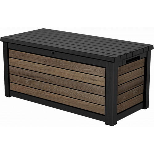 KETER DECO 630L Coffre de jardin, 155 x72 x 69,5 cm, walnut 17213823