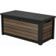 KETER DECO 630L Coffre de jardin, 155 x72 x 69,5 cm, walnut 17213823